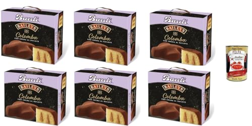 6x Bauli Colomba Pasquale Baileys die Ostern-Taube Baileys-Sahne 750 gr+ Italian Gourmet polpa 400g von Italian Gourmet E.R.