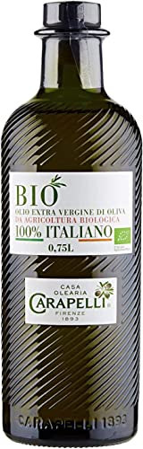 6x Carapelli Extra Virgin Olivenöl, 100% italienisch, biologisch, 750 ml + Italian Gourmet polpa 400g von Italian Gourmet E.R.