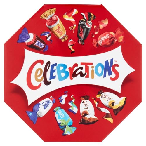 6x Celebrations Verschiedene Snacks aus Milchschokolade 196 g Mars, Bounty, Snickers, Twix, Maltesers und mehr+ Italian Gourmet polpa 400g von Italian Gourmet E.R.