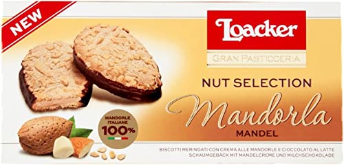 6x Loacker Gran Pasticceria Mandorla Haselnüsse Nuss Selececion Kekse Mandel 100g + Italian GOurmet polpa 400g von Italian Gourmet E.R.