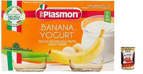 6x Plasmon Banana e Yogurt 2x120g + Italian gourmet polpa 400g von Italian Gourmet E.R.