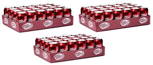 72x Dr. Pepper Original Alkoholfreies Kohlensäurehaltiges Getränk mit Fruchtgeschmack 330ml Einwegdose von Italian Gourmet E.R.