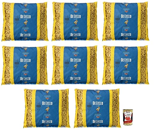 8x De Cecco Casareccia Pasta di Semola di Grano Duro Nudeln aus Hartweizengrieß 3Kg Packung + Italian Gourmet Polpa di Pomodoro 400g Dose von Italian Gourmet E.R.