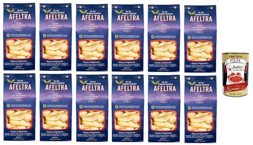 Afeltra Pasta di Gragnano I.G.P Conchiglione I.G.P. Grießnudeln 12x 500gr + Italian Gourmet polpa 400g von Italian Gourmet E.R.