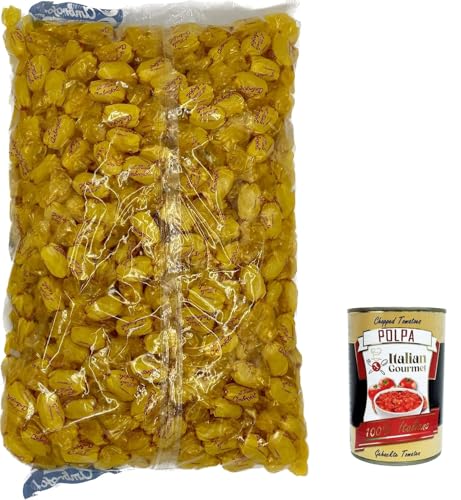 Ambrosoli, Caramelle classiche al miele, sweets honey, Süßigkeit Honig 1 kg + Italian gourmet polpa 400 g von Italian Gourmet E.R.