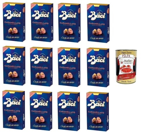 Baci Perugina Bijou Caramellato alle mandorle Karamellisierte Mandeln 12x 200gr + Italian Gourmet polpa 400g von Italian Gourmet E.R.