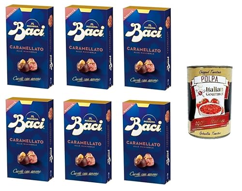 Baci Perugina Bijou Caramellato alle mandorle Karamellisierte Mandeln 6x 200gr + Italian Gourmet polpa 400g von Italian Gourmet E.R.