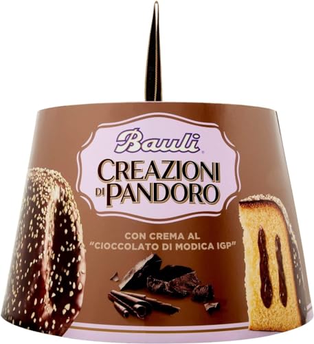 Bauli - CREAZIONI DI PANDORO AL CIOCCOLATO DI MODICA -KREATIONEN MIT MODICA-SCHOKOLADE - 800 GR+Italian gourmet polpa 400g von Italian Gourmet E.R.