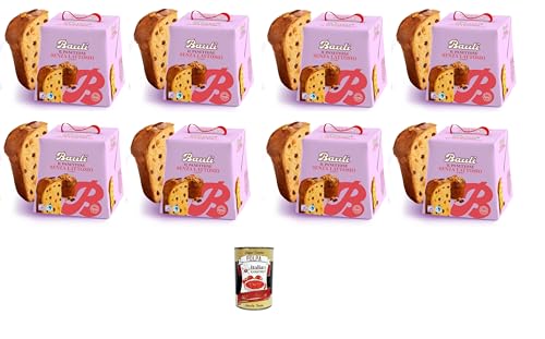 Bauli Il Panettone Classico Senza lattosio Der klassische Panettone ohne Laktose 8x700gr+ Italian Gourmet polpa 400g von Italian Gourmet E.R.