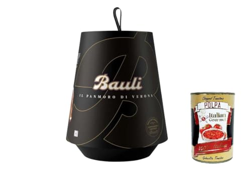 Bauli PanMoro di Verona - Pandoro, angereichert mit Kakao, Schokoladenstückchen 1kg + Italian Gourmet polpa 400g von Italian Gourmet E.R.