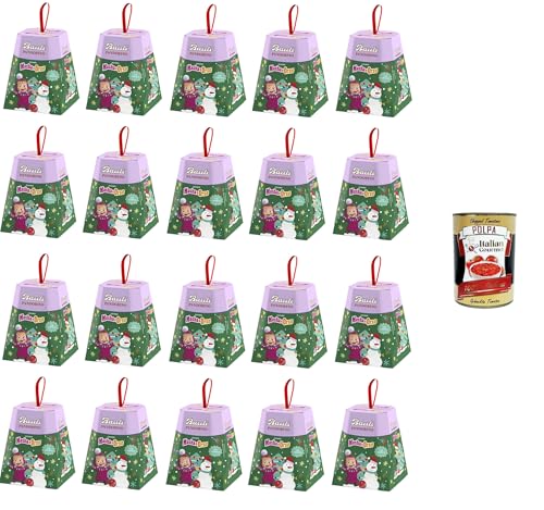 Bauli Pandorino Masha e Orso Mini-Pandoro 20x 90gr + Italian Gourmet polpa 400g von Italian Gourmet E.R.