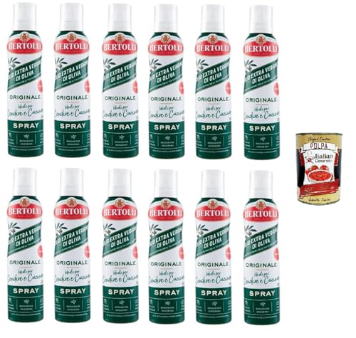 Bertolli Original Natives Olivenöl Extra Spray 12x 200 ml + Italian Gourmet polpa 400g von Italian Gourmet E.R.