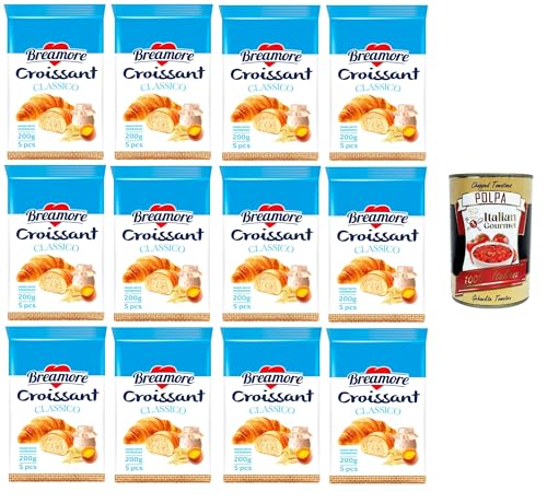 Breamore -Klassisches Croissant 12x 225gr + Italian Gourmet polpa 400g von Italian Gourmet E.R.