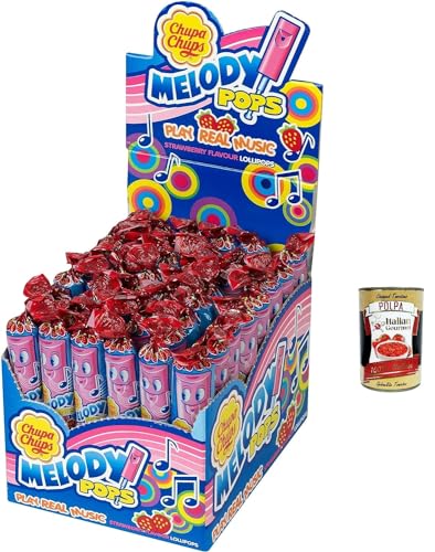 CHUPA CHUPS MELODY POPS Box 48 Stück+ Italian Gourmet polpa 400g von Italian Gourmet E.R.