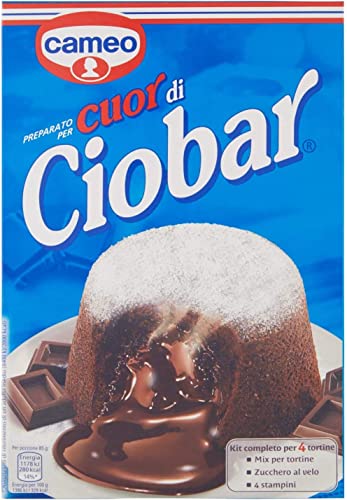 Cameo Cuor di Ciobar Mischung kuchen heiße schokolade 4 Beute von Italian Gourmet E.R.