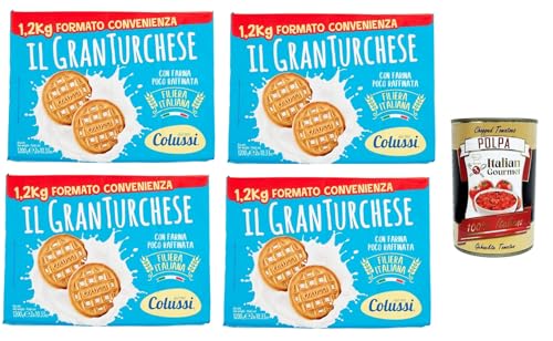 Colussi Granturchese Das Keks-Convenience-Format 4x 1.2kg+ Italian Gourmet polpa 400g von Italian Gourmet E.R.