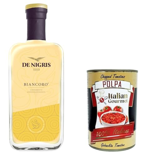 De Nigris- Biancoro Süß-saure Würze 250ml+ Italian Gourmet polpa 400g von Italian Gourmet E.R.