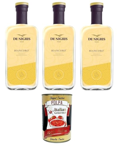 De Nigris- Biancoro Süß-saure Würze 3x250ml+ Italian Gourmet polpa 400g von Italian Gourmet E.R.