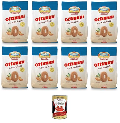 Divella Ottimini alle Mandorle mit Mandeln 8x350gr +Italian Gourmet polpa 400g von Italian Gourmet E.R.