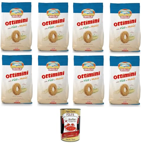 Divella Ottimini riso e mais Reis und Mais 8x400gr +Italian Gourmet polpa 400g von Italian Gourmet E.R.