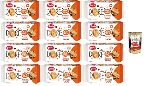 Doria - Dorè Doricrem Gusto Cacao Dorè Doricrem Kakaogeschmack packung mit 8 Portionen 12x304gr + Italian Gourmet polpa von Italian Gourmet E.R.