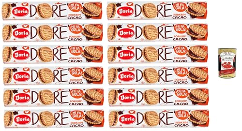 Doria - Dorè Doricrem Gusto Cacao Tubo Dorè Doricrem Kakaogeschmack Tube 12x150gr + Italian Gourmet polpa von Italian Gourmet E.R.