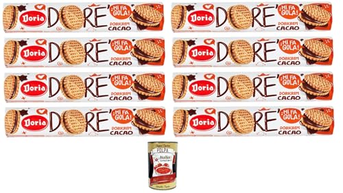 Doria - Dorè Doricrem Gusto Cacao Tubo Dorè Doricrem Kakaogeschmack Tube 8x150gr + Italian Gourmet polpa von Italian Gourmet E.R.