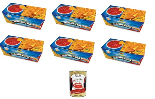 El Sabor Nacho'N Dip, Salted Salsa, gesalzene Salsa, 6x 175g+ Italian Gourmet polpa 400gr von Italian Gourmet E.R.