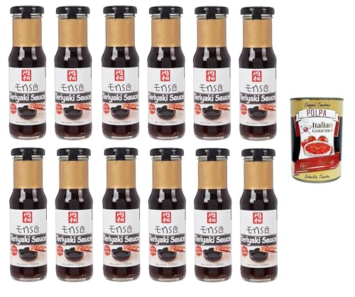 Enso Salsa Teriyaki Sauce cuisine 12x150ml + Italian Gourmet Polpa di Pomodoro 400g von Italian Gourmet E.R.