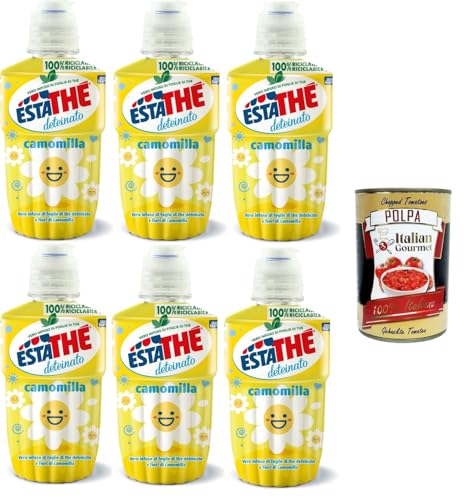 Estathé Deteinato Camomilla Dekater Kamille 6x 25cl+ Italian Gourmet polpa 400g von Italian Gourmet E.R.