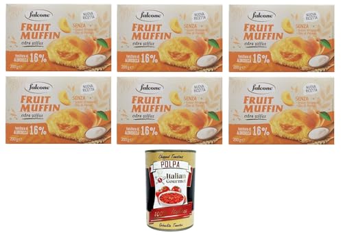 Falcone Fruit Muffin Extra soffice Fruit Muffin Extra weich 6x 200gr + Italian Gourmet polpa 400g von Italian Gourmet E.R.