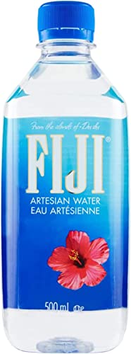 Fiji Water Wasser Artesisches Wasser von den Fidschi-Inseln 500 ml (Pack of 24) + Italian Gourmet Polpa 400g von Italian Gourmet E.R.