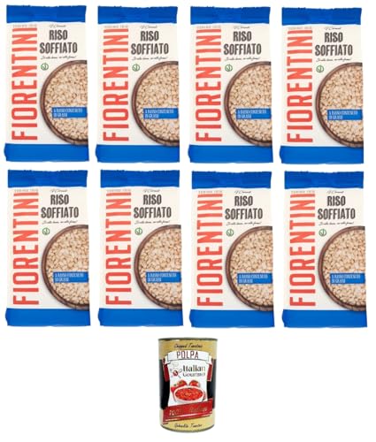 Fiorentini i Cereali Riso Soffiato Puffreis-Müsli 8x125 g + Italian Gourmet polpa 400g von Italian Gourmet E.R.