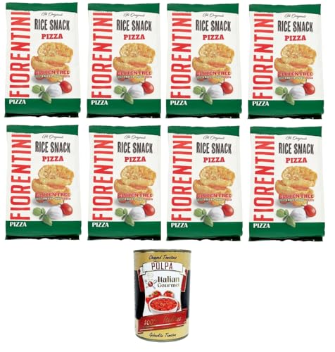 Fiorentini the Originals Reis-Snack-Pizza 8x40 g+ Italian Gourmet polpa 400g von Italian Gourmet E.R.