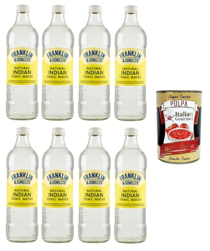 Franklin & Sons Ltd Premium Indian Tonic Water 8x500ml+ Italian Gourmet polpa 400g von Italian Gourmet E.R.