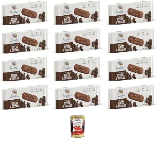 Gentilini Osvego al cioccolato Schokoladen-Osvego 12 x 250gr + Italian Gourmet Polpa 400g von Italian Gourmet E.R.