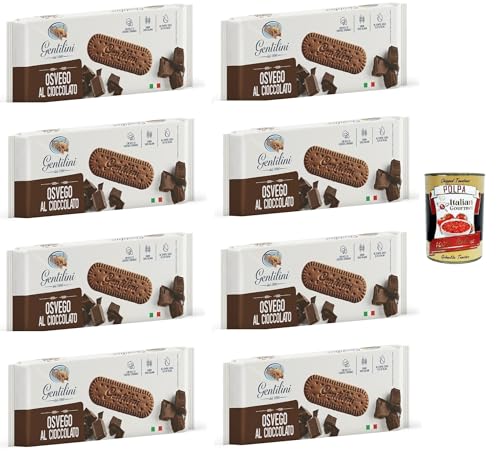 Gentilini Osvego al cioccolato Schokoladen-Osvego 8x 250gr + Italian Gourmet Polpa 400g von Italian Gourmet E.R.