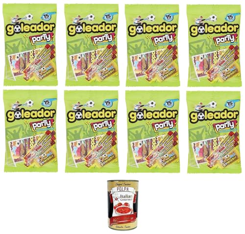 Goleador Party Mix Packung 8x143gr+ Italian Gourmet polpa 400g von Italian Gourmet E.R.