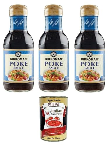 Salsa Poke Poke-Sauce 3x 250ml + Italian Gourmet polpa 400g von Italian Gourmet E.R.