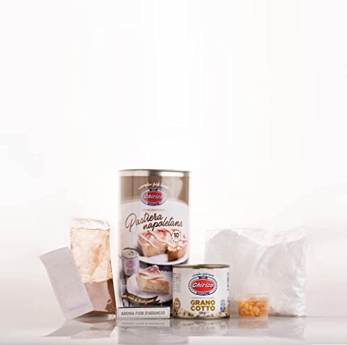 Kit Cilindro Pastiera Napoletana Chirico Vorbereitet für neapolitanische Pastiera Kit + Italian Gourmet polpa 400g von Italian Gourmet E.R.