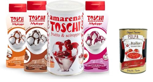 Kit per decorazioni per dolci e gelati Toschi, Kit für Dekorationen für Süßigkeiten und Eiscreme -Toschi + Italian Gourmet plpa 400g von Italian Gourmet E.R.