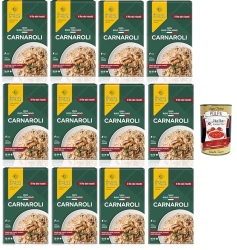 Le Stagioni D'Italia Riso Carnaroli Reis 12x1kg + Italian Gourmet polpa 400g von Italian Gourmet E.R.