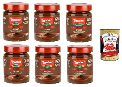 Loacker Crema spalmabile Napolitaner Streichcreme 6x 290g+ Italian Gourmet polpa 400g von Italian Gourmet E.R.