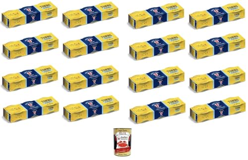 Marca Scudo- Tonno Al naturale Natürlicher Thunfisch 48x 80gr (3x80gr)+ Italian Gourmet polpa 400g von Italian Gourmet E.R.