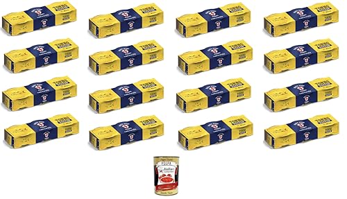 Marca Scudo- Tonno in olio di semi Thunfisch in Samenöl 48x 80gr (3x80gr)+ Italian Gourmet polpa 400g von Italian Gourmet E.R.