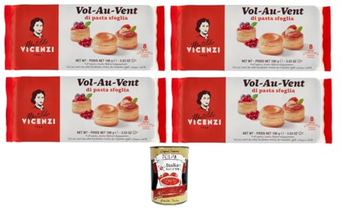 Matilde vicenzi vol-au-vent di pasta sfoglia Blätterteig 4x100 g+ Italian Gourmet polpa 400g von Italian Gourmet E.R.