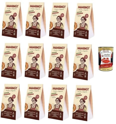 MòMangy- La Classica Pasta e Fagioli Pasta und Bohnen 12x200gr + Italian Gourmet polpa 400g von Italian Gourmet E.R.