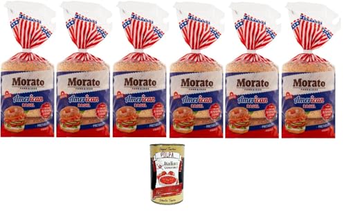 Morato- America Bagel Brot mit Mohn und Sesam 6x 300gr + Italian Gourmet polpa 400g von Italian Gourmet E.R.