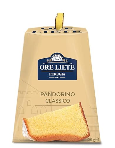 Ore Liete Perugia 1907 Pandorino classico Astuccio klassisches Pandorino-Gehäuse 10x80gr + Italian Gourmet polpa 400g von Italian Gourmet E.R.