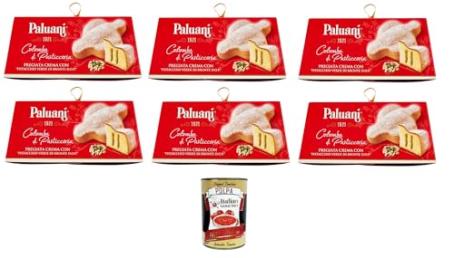 Paluani Colomba Di Pasticceria pregiata con crema di Pistacchio di Bronte D.O.P Fine Pastry Colomba mit Pistazie di Bronte D.O.P.-Creme 6x 750gr + Italian Gourmet polpa 400g von Italian Gourmet E.R.